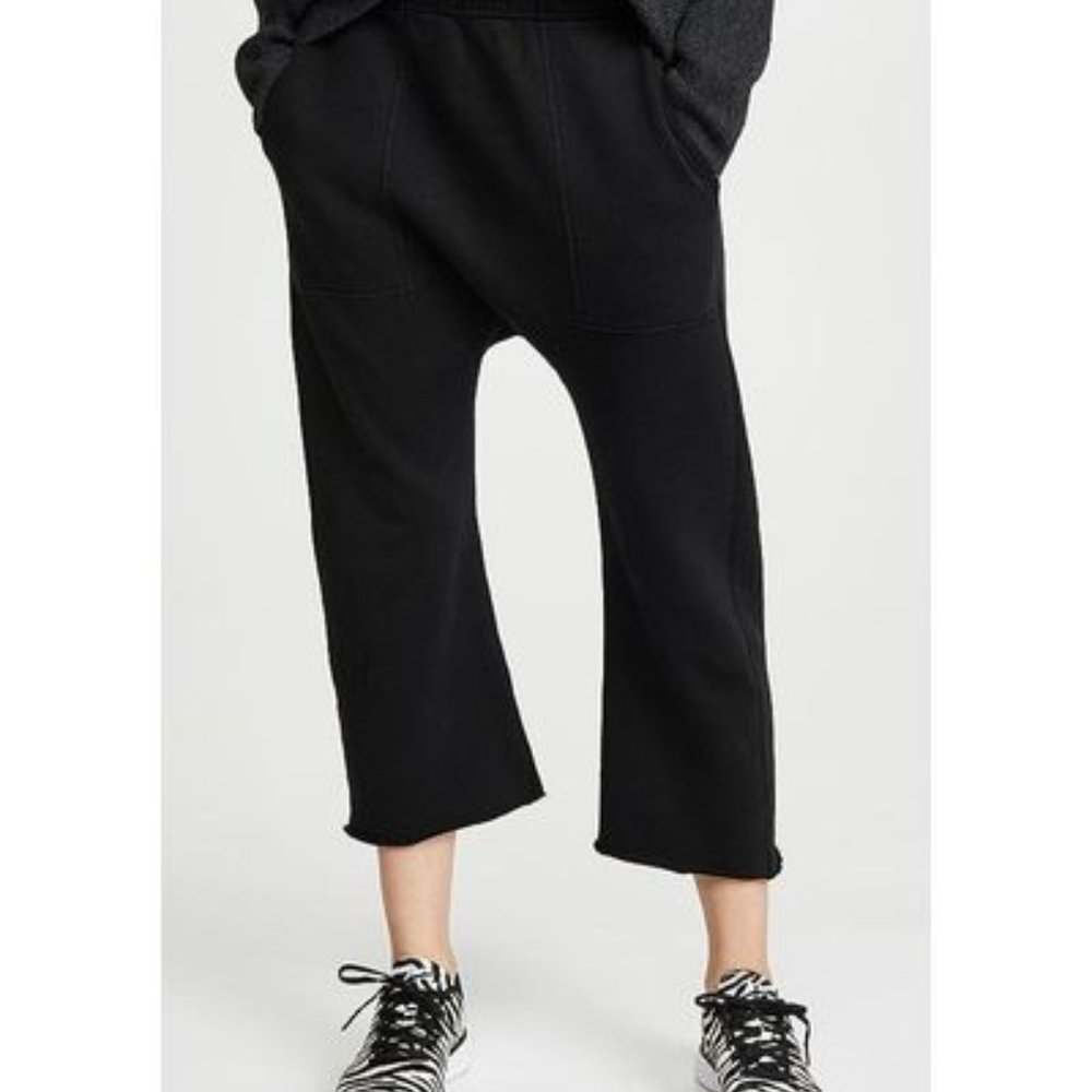 NWT black Nili Lotan SF Sweatpant small